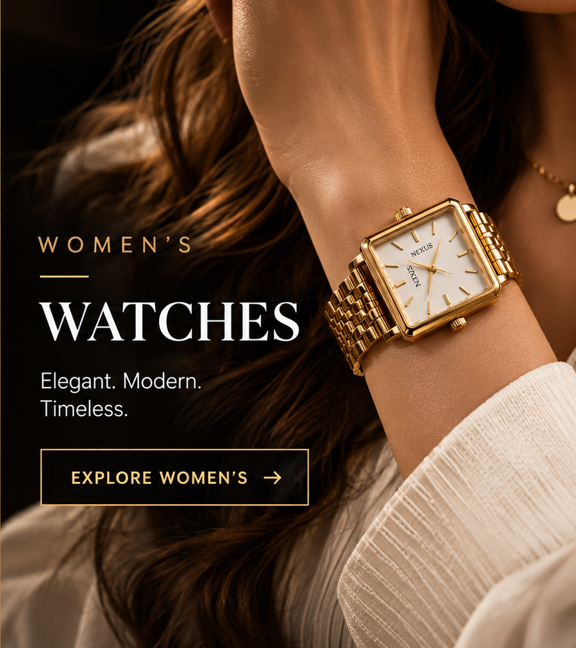 NEXUS Watches women's watches collection banner